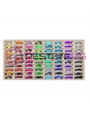 Дървен детски рафт за колички 80 броя